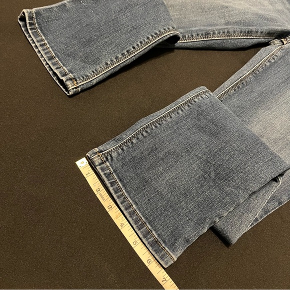 Lee Perfect Fit Straight Leg Jeans Low Rise Size 29 Y2K Denim Women - Picture 9 of 12